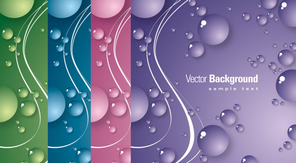 Vesicular background vector graphic Drops bubbles blisters background   