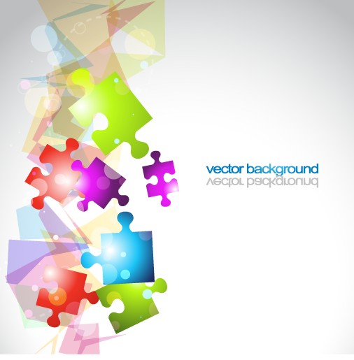 Backgrounds with 3D shapes vector graphic 03 shapes Shape   