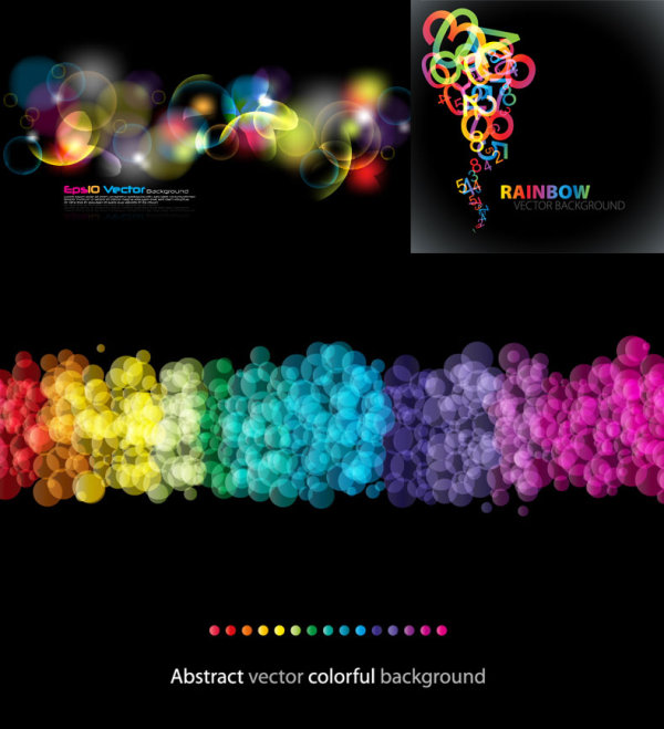 beautiful Abstract colored background Spot rainbow dream dot be riotous with colour background   