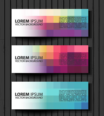 Fashion banners colored design vector 06 fashion colored banners   