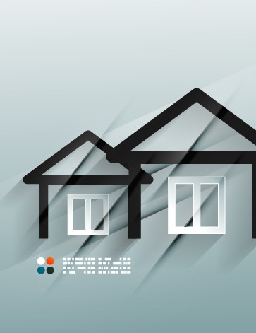 Building Houses template vector 04 template vector template houses house building   