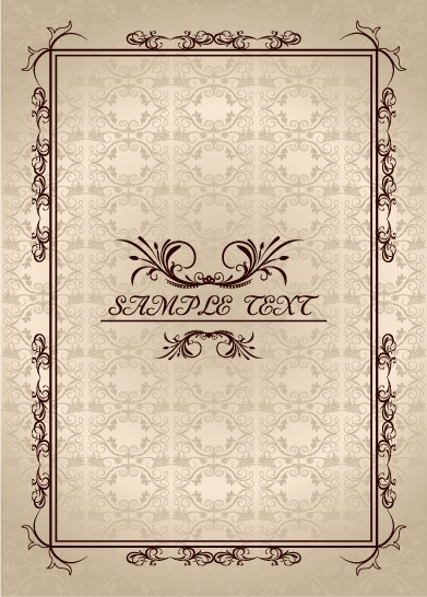 Ornate Vintage Frame design vector 03 vintage ornate frame   