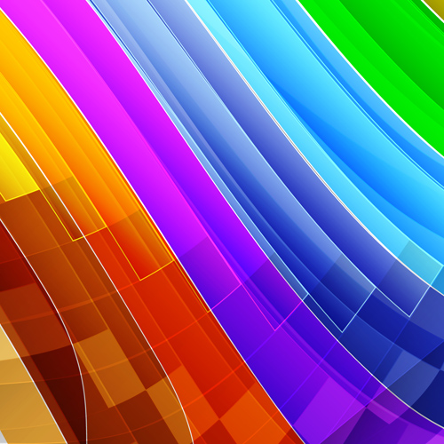 Smooth colored wave art background vector 01 wave smooth colored   