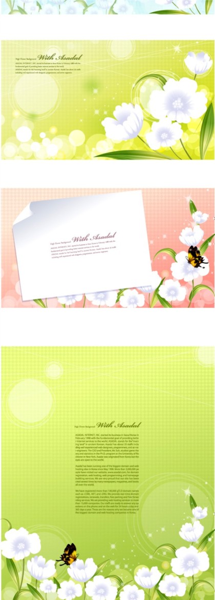 Simple and elegant fresh background vector simple fresh elegant background   