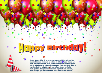 Happy birthday colored balloons background 03 happy birthday happy colored birthday balloons balloon   