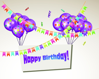 Happy birthday colored balloons background 02 happy birthday happy colored balloons balloon background   