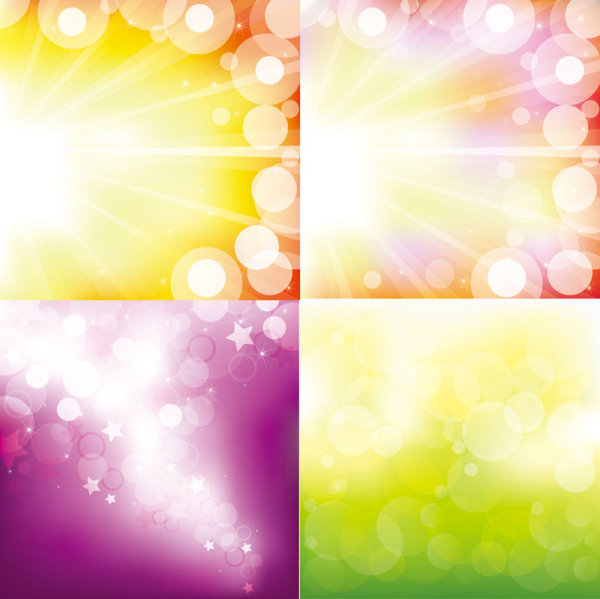 Gorgeous bright background vector graphic very sun stars starlight rhyme halo gorgeous dazzling colorful bright background   