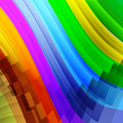 Smooth colored wave art background vector 02 smooth colored background   
