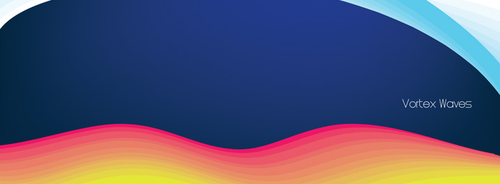 Colored wave background vector wave Vector color wave gradient dazzling color   