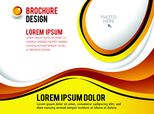 Flyer and cover brochure abstract styles vector 06 styles flyer cover brochure abstract   