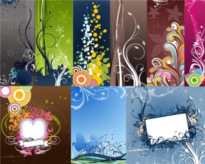 Different fashion elements background vectors fashion background different   