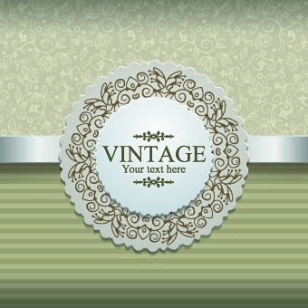 Elegant vintage background vector design 01 vintage elegant background vector background   