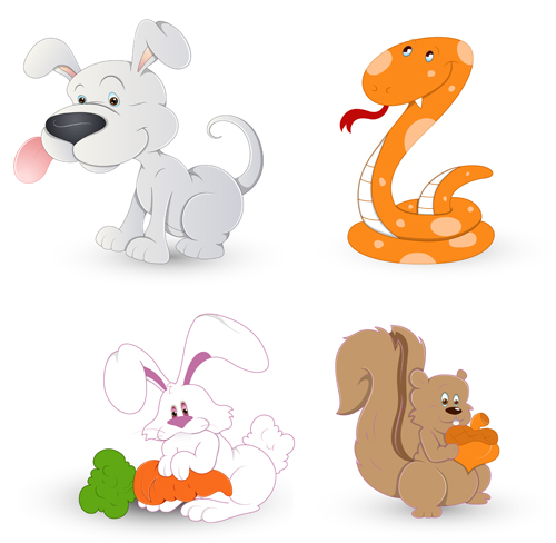 Cute animals icons vector and photoshop brushes photoshop Photosh cute animals brushes animals   