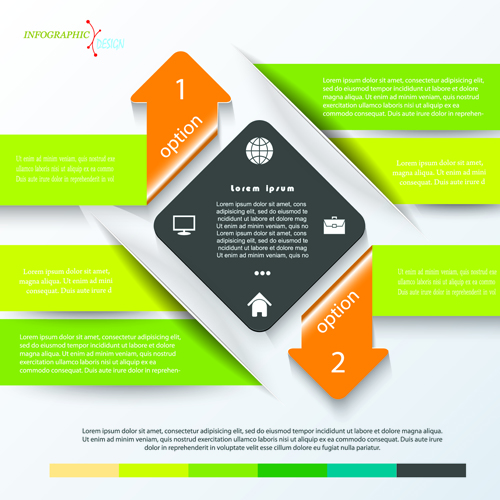 Geometric shapes business infographics vector material 05 infographics infographic Geometric Shapes Geometric Shape geometric   