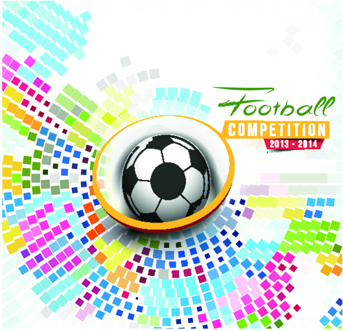 Abstract football elements background vector 02 football elements element background vector background abstract   