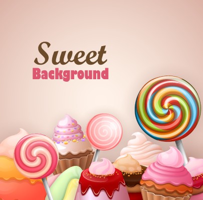 Colorful sweet and background art vector 04 sweet colorful background   