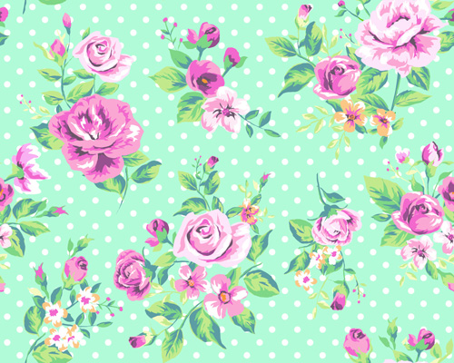 Seamless flowers pattern vector 03 seamless pattern vector pattern flowers flower   