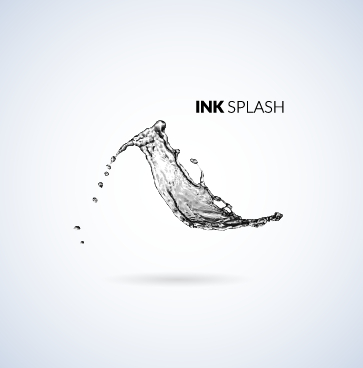 Abstract ink splash background vector 02 splash ink background vector background abstract   