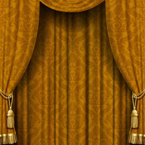luxurious curtains colored vector 04 luxurious curtains colored   