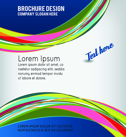 Flyer and cover brochure abstract styles vector 11 styles cover brochure abstract   