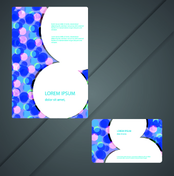 Cards and brochure design elements vector 01 element design elements cards card brochure   