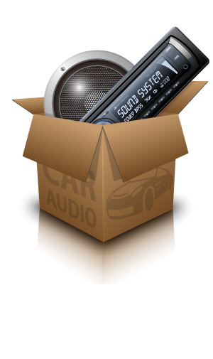 Creative car radio with speakers vector 03 speaker radio creative   