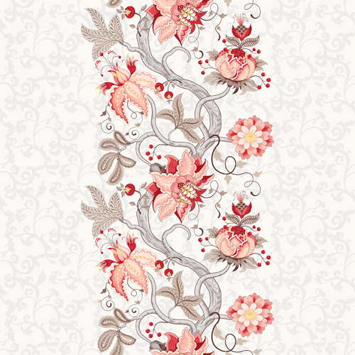 Vine flower with floral background vector 03 flower floral background floral background   