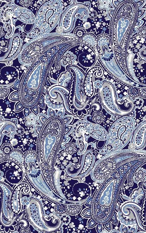 Seamless paisley patterns vintage design 04 vintage seamless patterns paisley design   