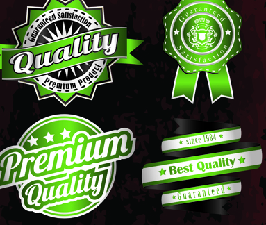 Vintage quality and premium labels vector 05 vintage quality premium labels label   