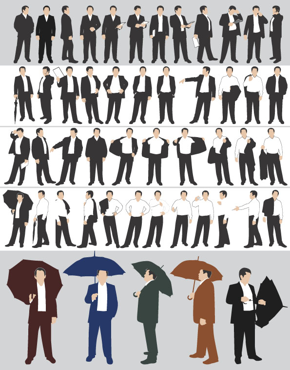 Business men Vector men business   