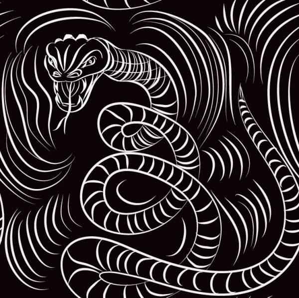 Set of Snake texture pattern vector 06 texture snake pattern vector pattern   