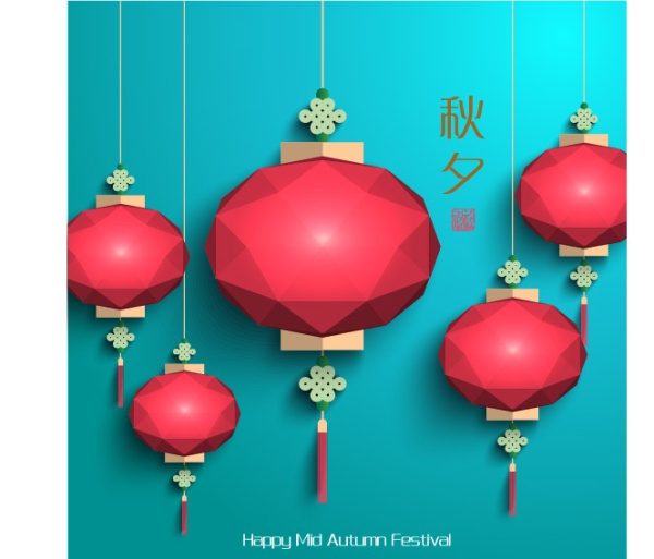 China Mid Autumn Festival creative vector material 01 festival creative china autumn   