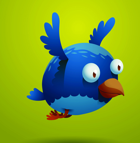 Set of Cartoon funny bird vector 01 funny cartoon bird   