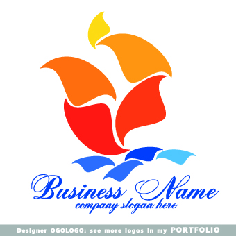 Modern business logos creative design vectors 10 modern logos logo creative business   