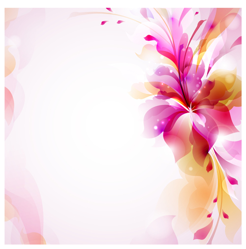 Shiny ornate floral background vector shiny floral background floral background vector background   