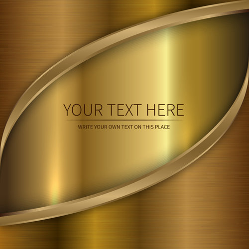 Golden metallic shiny background vector 04 shiny metallic golden background   