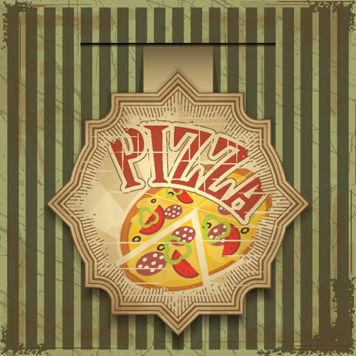 Pizza Menu elements vector 03 pizza menu elements element   