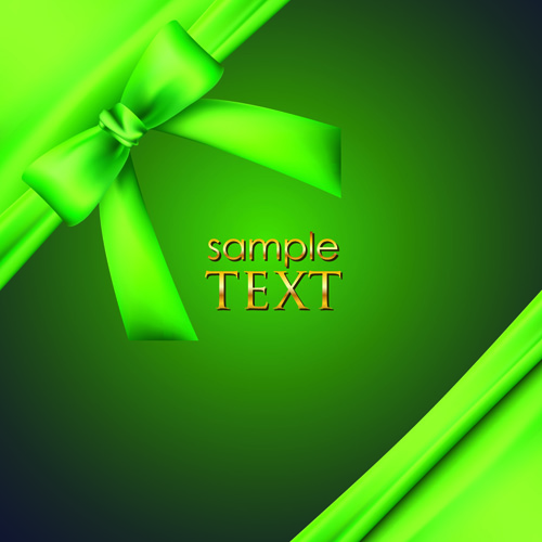 Bright Backgrounds with Bow design vector 02 bright bow   