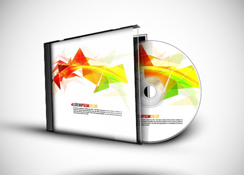 Abstract of CD Cover vector set 02 cover cd abstract   