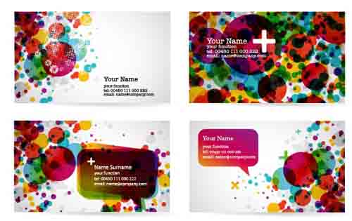 Stylish Gift cards vector material set 02 stylish material gift cards card   