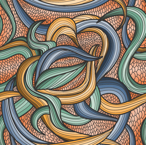 Set of Snake texture pattern vector 19 texture snake pattern vector pattern   