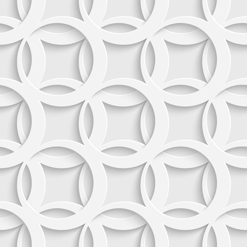 Layered white vector seamless pattern 02 white seamless layered   