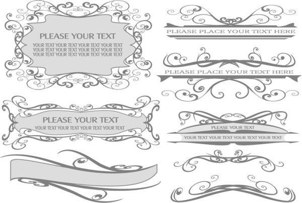 Vintage lace vector Borders 02 vintage lace borders   