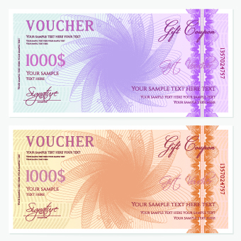 Voucher design vector 01 voucher design   