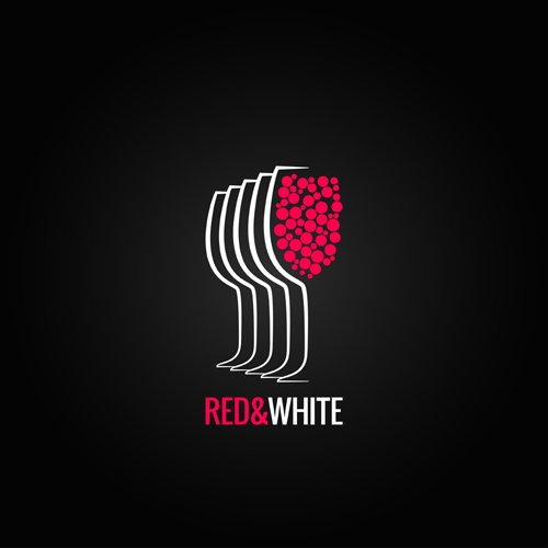 Vector wine background creative design set 14 wine creative background   