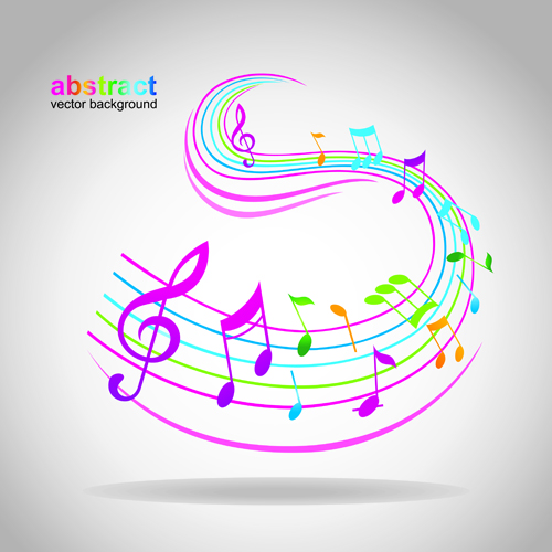 Elements of Sheet Music and Music design vector 01 sheet music sheet music elements element   