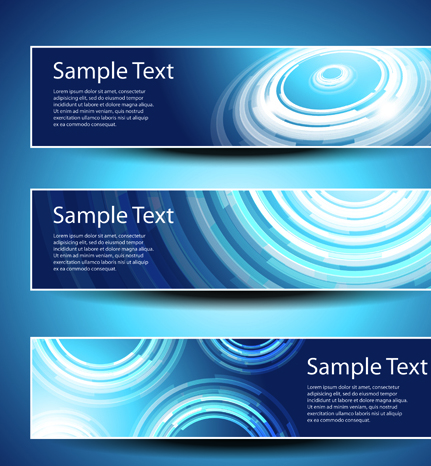 banner design elements abstract vector 02 elements element banner abstract   