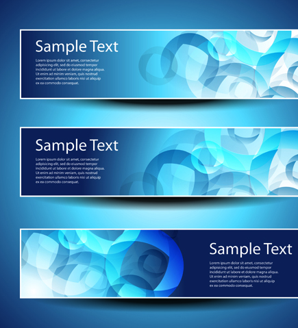 banner design elements abstract vector 03 elements element banner abstract   