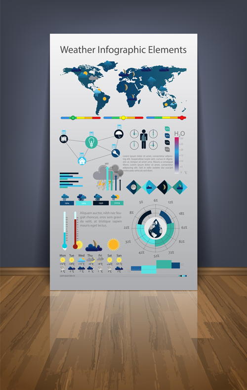 Business Infographic Templates vector set 03 templates template infographic business   