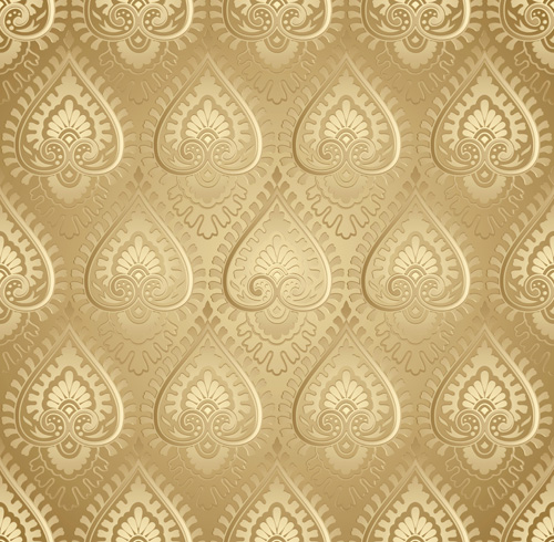 luxurious Floral pattern vector set 02 pattern vector pattern luxurious floral pattern floral   